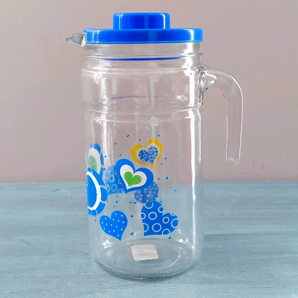 Vintage Cristar Glass Beverage Jug